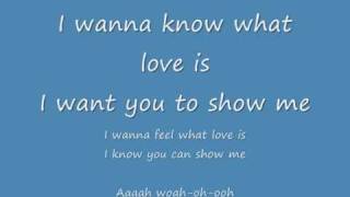 I want to know what love is  Foreigner Lyrics [upl. by Colet246]