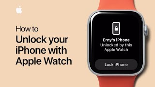 How to unlock your iPhone with your Apple Watch — Apple Support [upl. by Yedrahs]