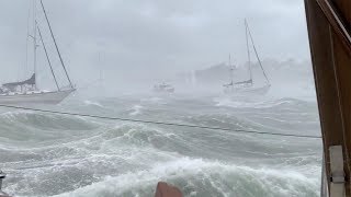 Boat Technician Films Storm At Cape Cod [upl. by Solomon]