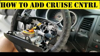 How to add Cruise Control to Toyota Tacoma part A Pt 4 [upl. by Ninnahc565]