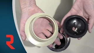 How to change the Blanco Strainers for Insinkerator Disposals [upl. by Uttica281]