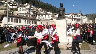 Traditional Albanian Dance  Vallja e Rugovës amp Vallja e Kukësit [upl. by Ettelliw]