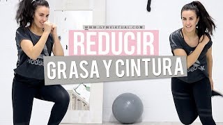 Cómo eliminar grasa y reducir cintura  CARDIO 35 MINUTOS [upl. by Einimod]