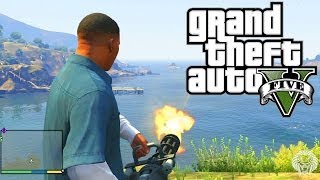 GTA 5 Minigun Location  How To Get a Mini Gun Tips amp Locations Grand Theft Auto V [upl. by Hairam]