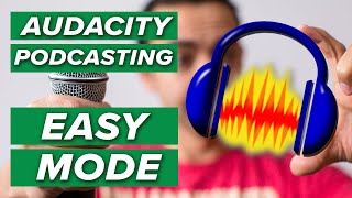 How to Record and Edit a Podcast in Audacity Complete Tutorial [upl. by Eatnoled360]