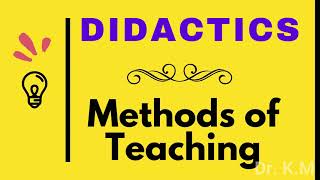 Lecture 06 Methods of Teaching [upl. by Mcmurry]