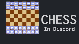 Chess  Discord Chat Bot Game [upl. by Ainekahs528]