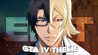 Aizen x Urahara  GTA IV Theme Edit [upl. by Coppins703]