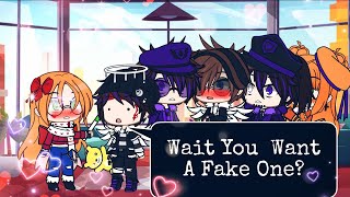 WaitYou Wanted A Fake One  Gacha Club💖💖  Gabriel X Elizabeth💖💖  FtAfton Family💖💖 [upl. by Welker]